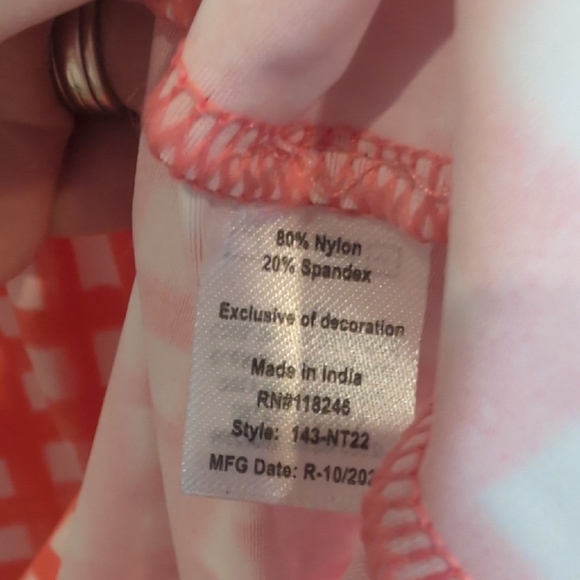 Cabana Life Nantucket Tunic Dress Long Sleeve Pullover Stretch UPF 50+ - Picture 5 of 8